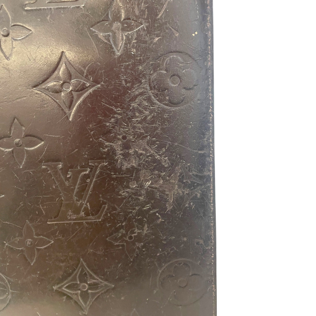 LOUIS VUITTON/Long Wallet/Monogram/Leather/BLK/Portefeuille Brazza