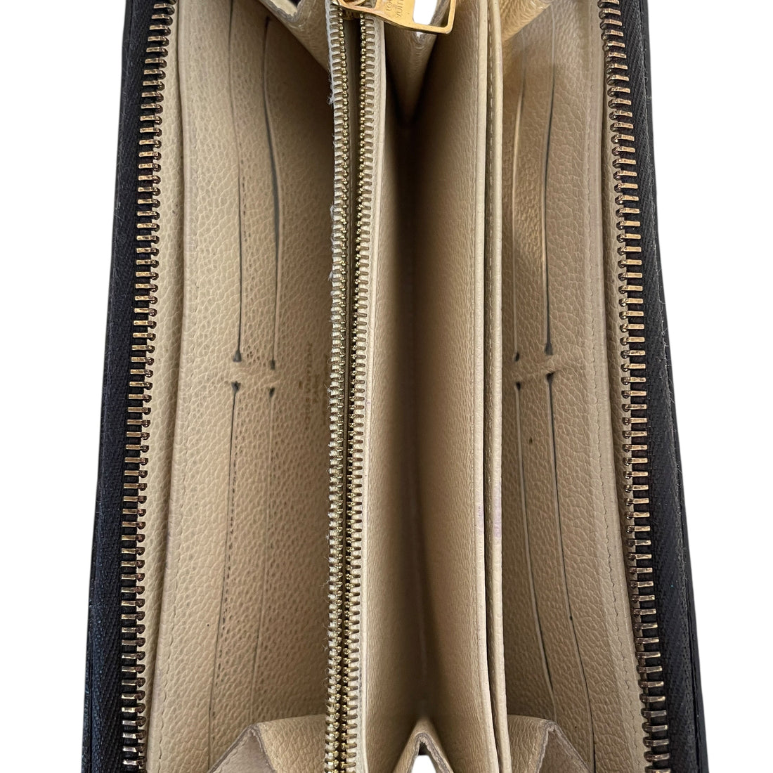 LOUIS VUITTON/Long Wallet/Monogram/Leather/BLK/Monogram Empriente Zippy Long