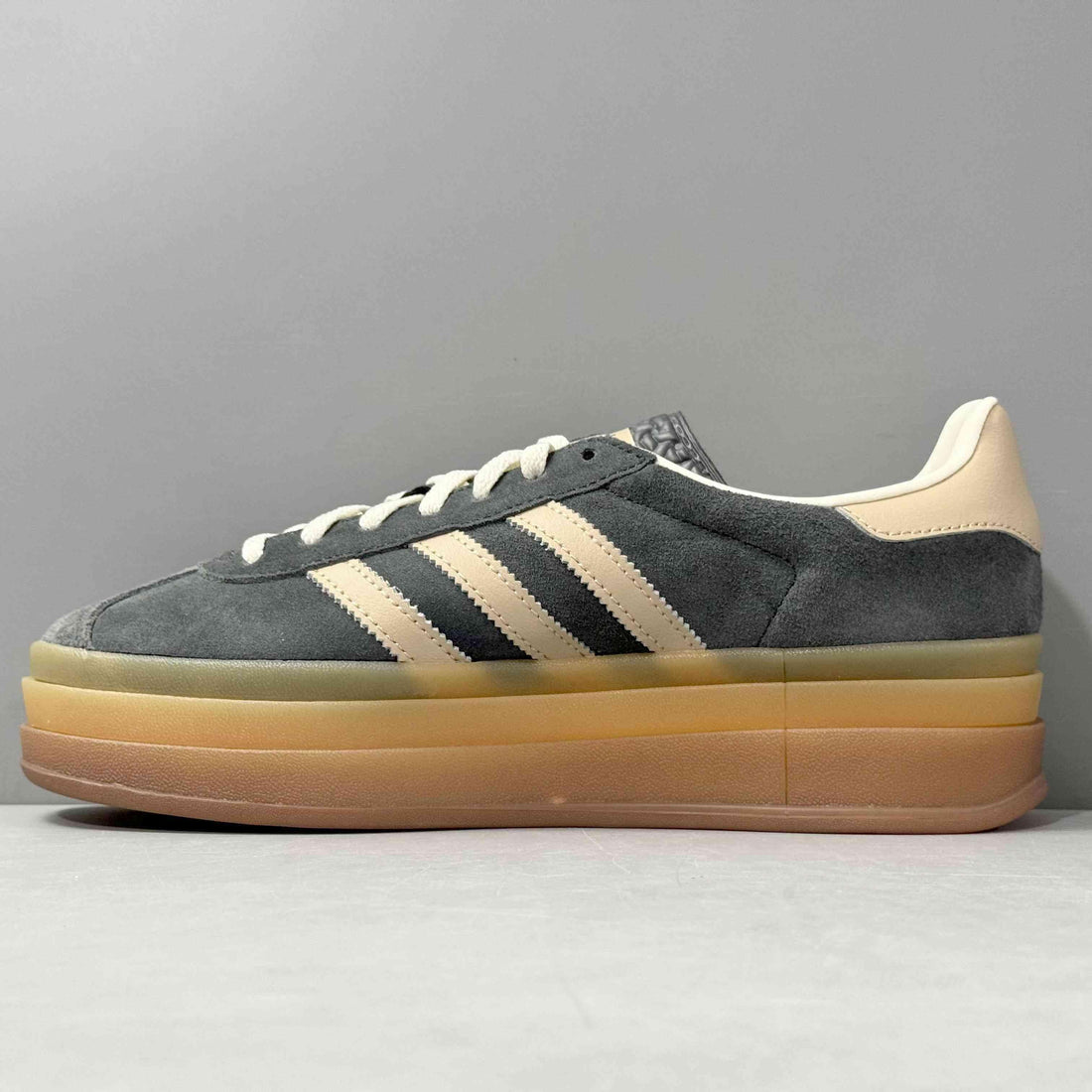 Adidas Originals Gazelle Bold 'Grey Magic Beige Gum'