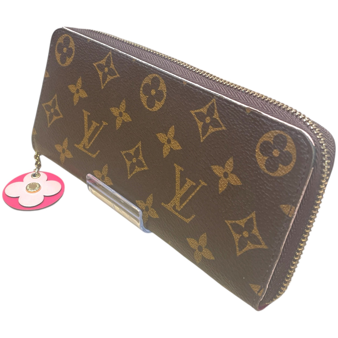 LOUIS VUITTON/Long Wallet/Leather/BRW/