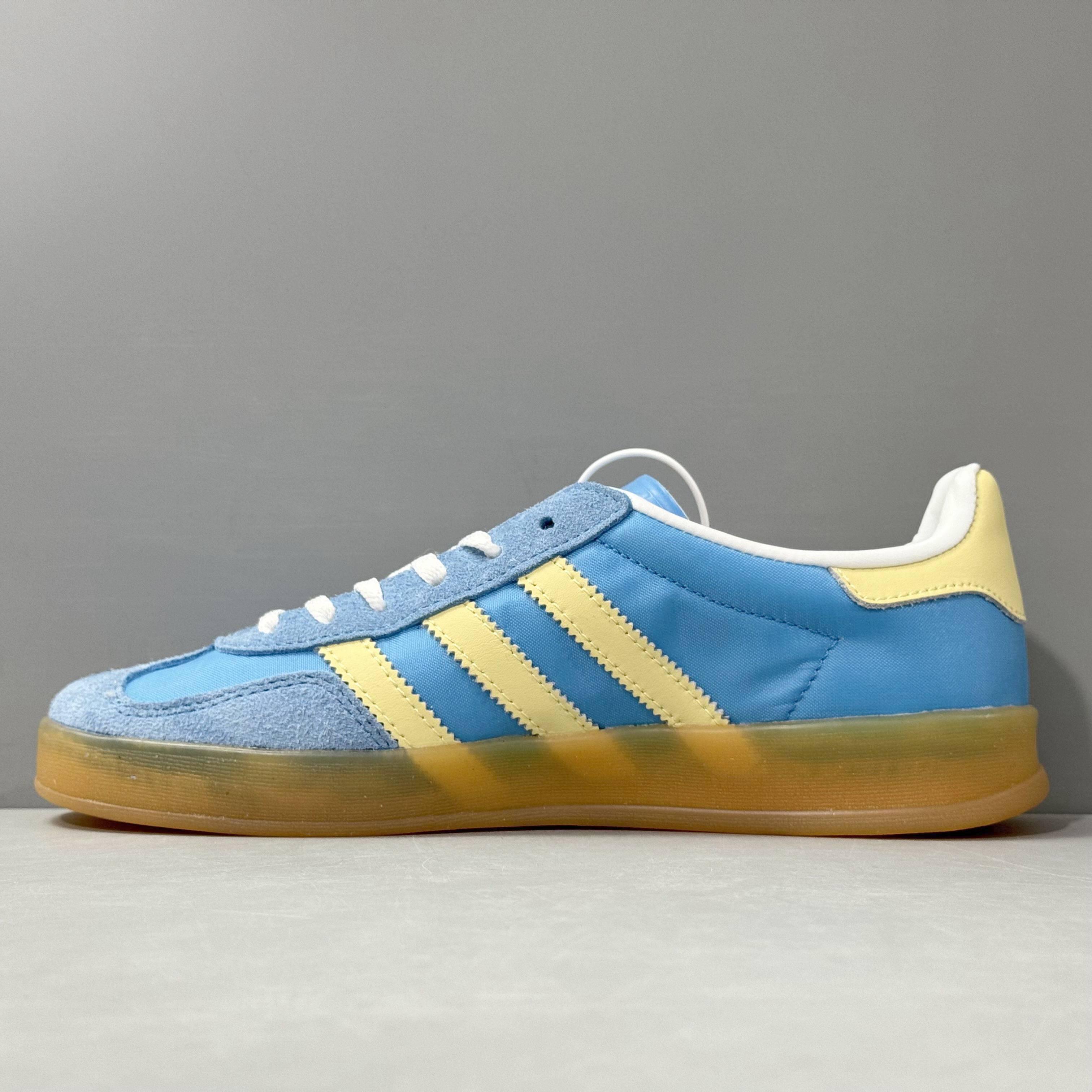 Adidas Originals Gazelle Indoor 'Blue Burst Yellow'