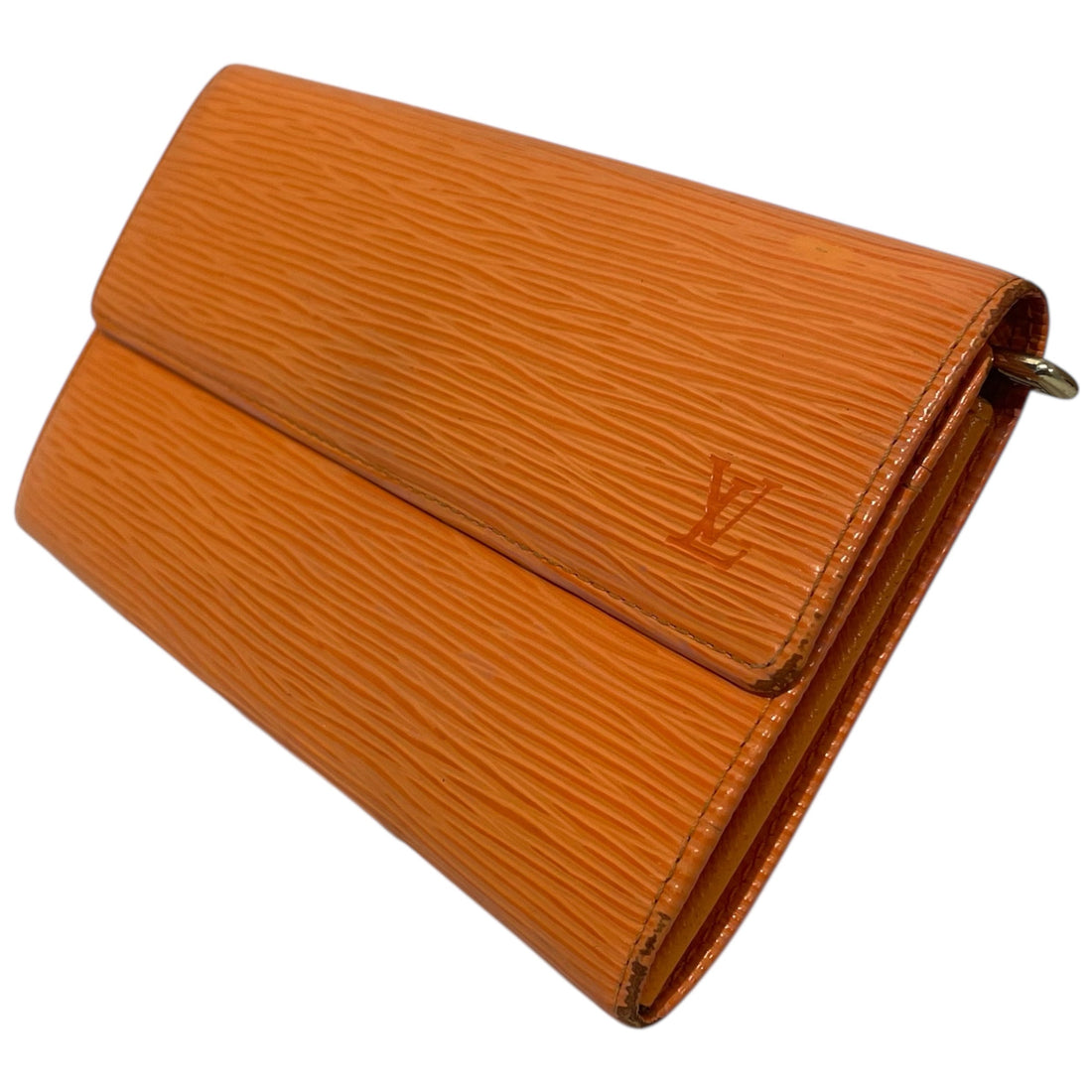 LOUIS VUITTON/Long Wallet/Leather/ORN/EPI ORANGE WALLET