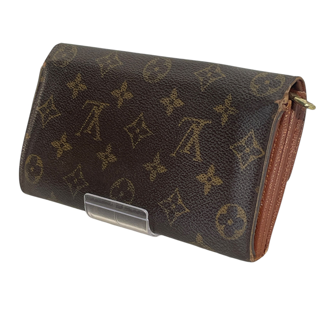 LOUIS VUITTON/Long Wallet/Monogram/Leather/BRW/Sarah Wallet