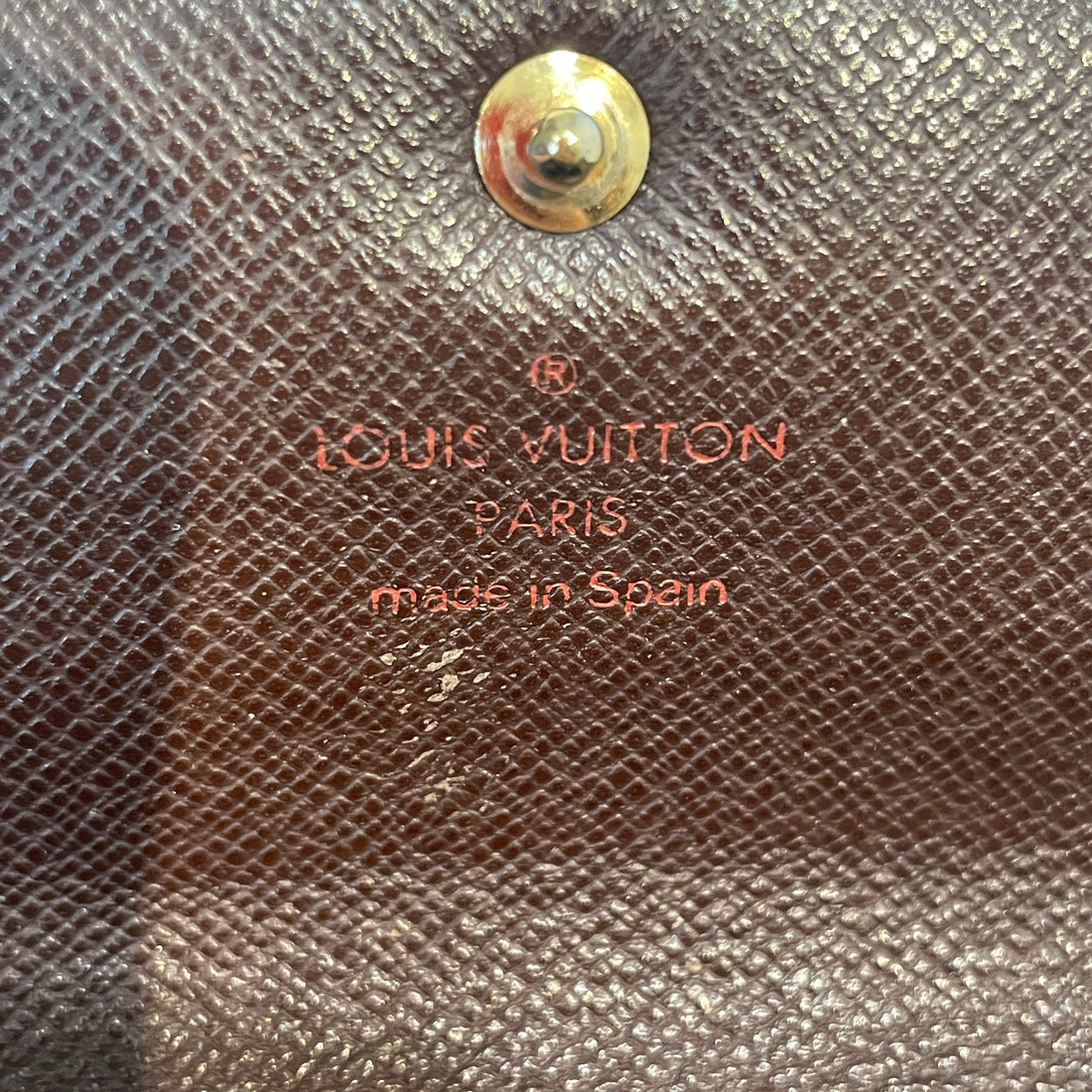 LOUIS VUITTON/Long Wallet/Monogram/Leather/BRW/Damier Alexandra Wallet