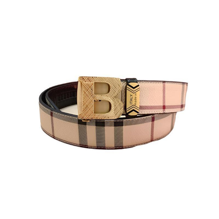 Burberry Leather Vintage Belt
