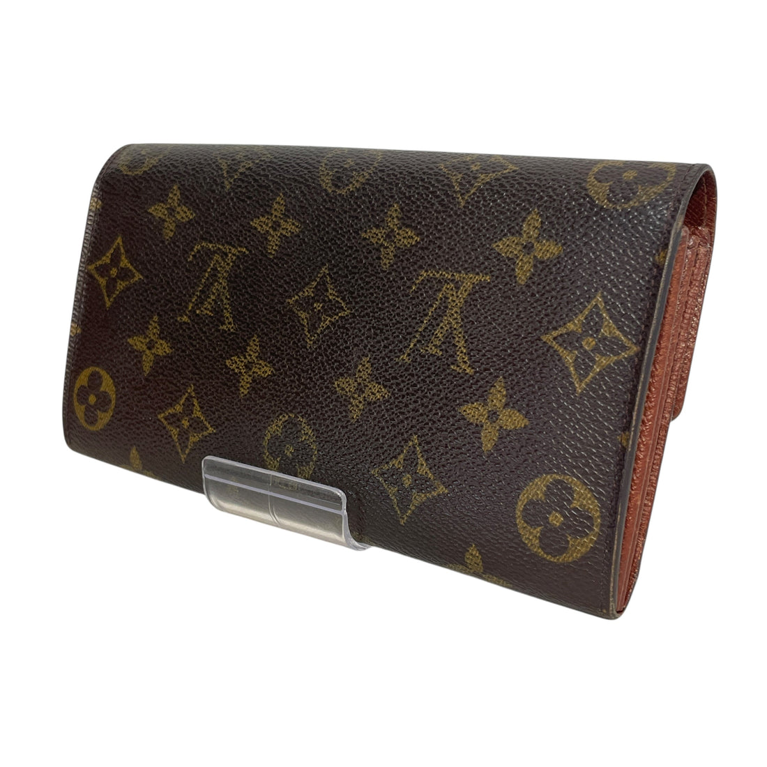 LOUIS VUITTON/Long Wallet/Monogram/Leather/BRW/Sarah Wallet