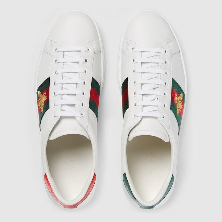 Gucci Ace GG Supreme Sneakers with Embroidered Bee