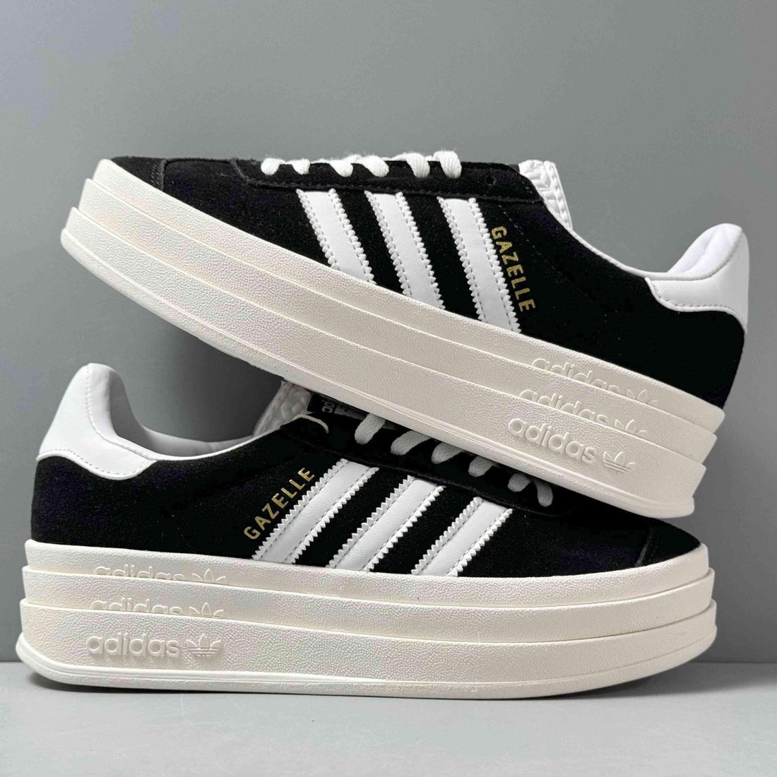 Adidas Originals Gazelle Bold 'Core Black White'