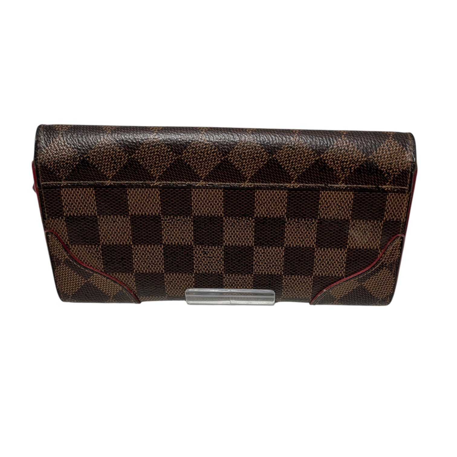 LOUIS VUITTON/Long Wallet/Monogram/Cotton/BRW/DAMIER EBENE CANVAS