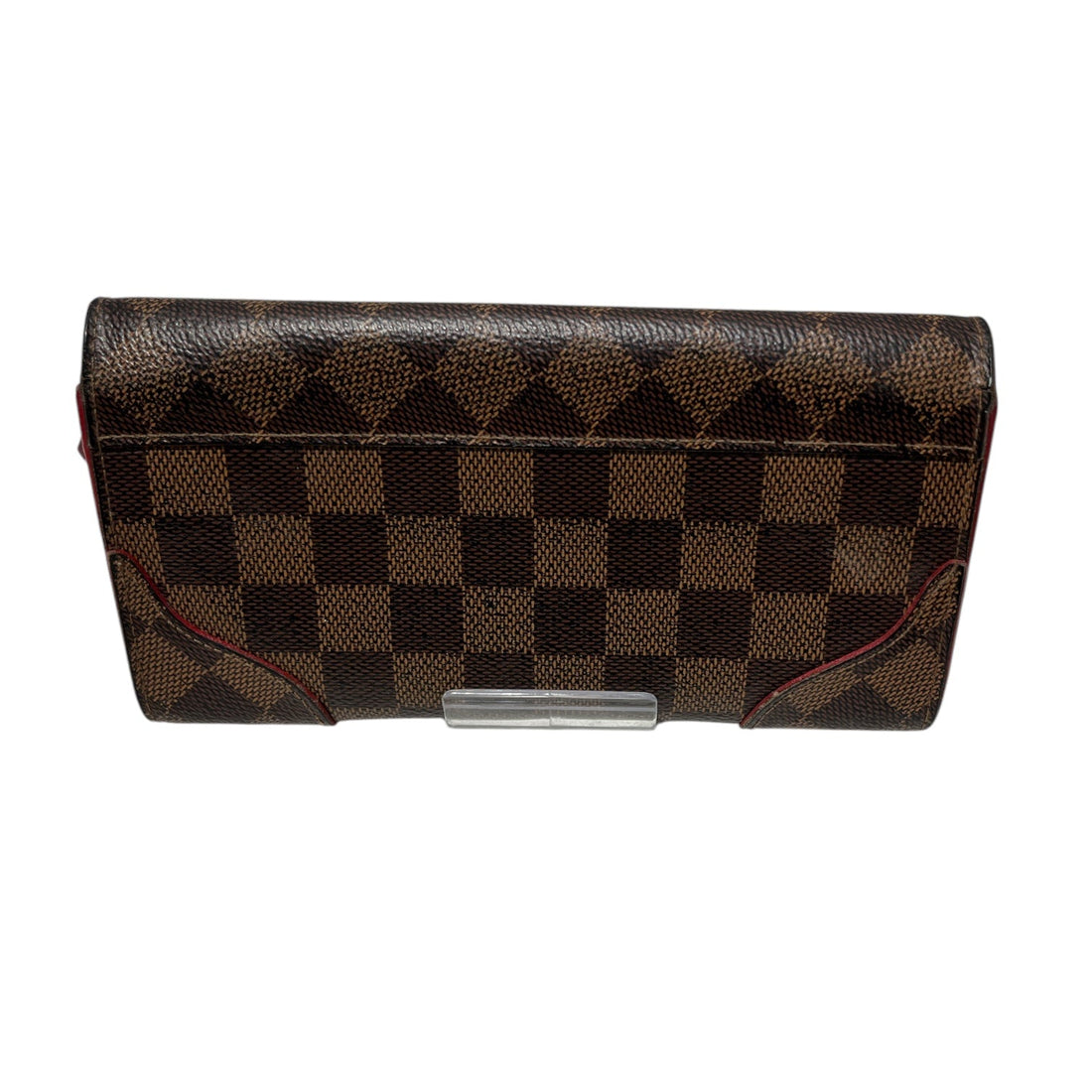 LOUIS VUITTON/Long Wallet/Monogram/Cotton/BRW/DAMIER EBENE CANVAS