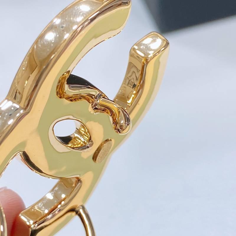 Chanel Women Logo Banding Belt 'White'