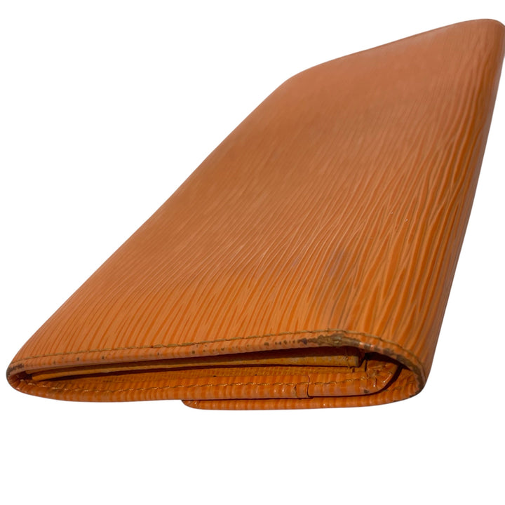 LOUIS VUITTON/Long Wallet/Leather/ORN/EPI ORANGE WALLET