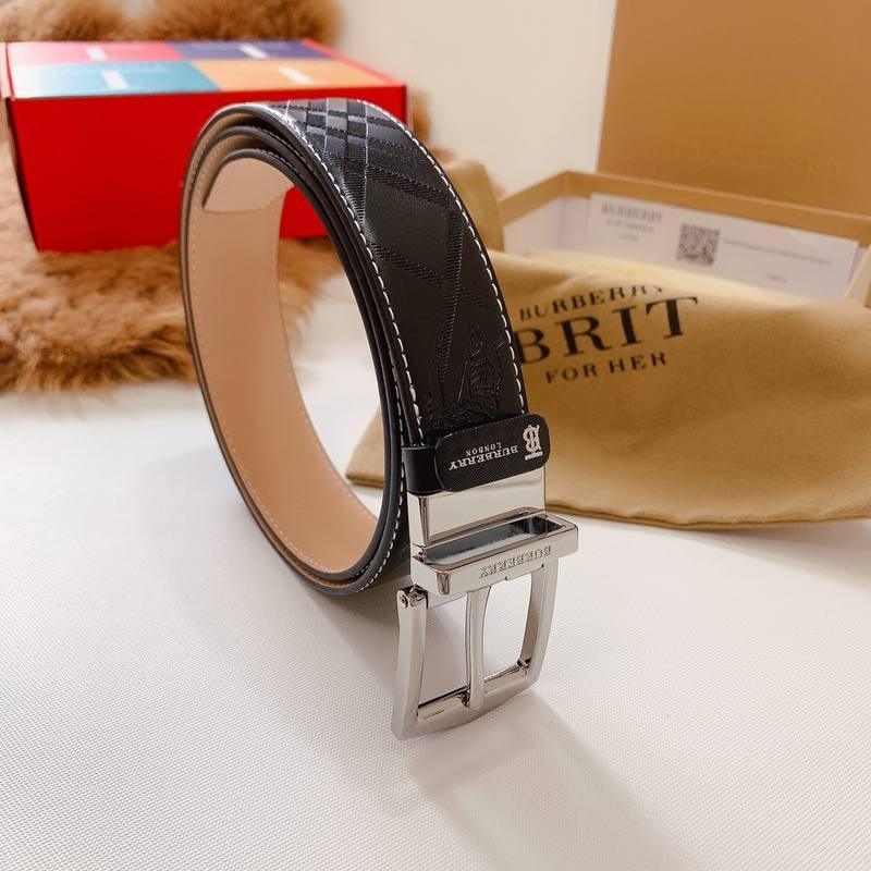 Burberry Leather Vintage Belt 'Black'