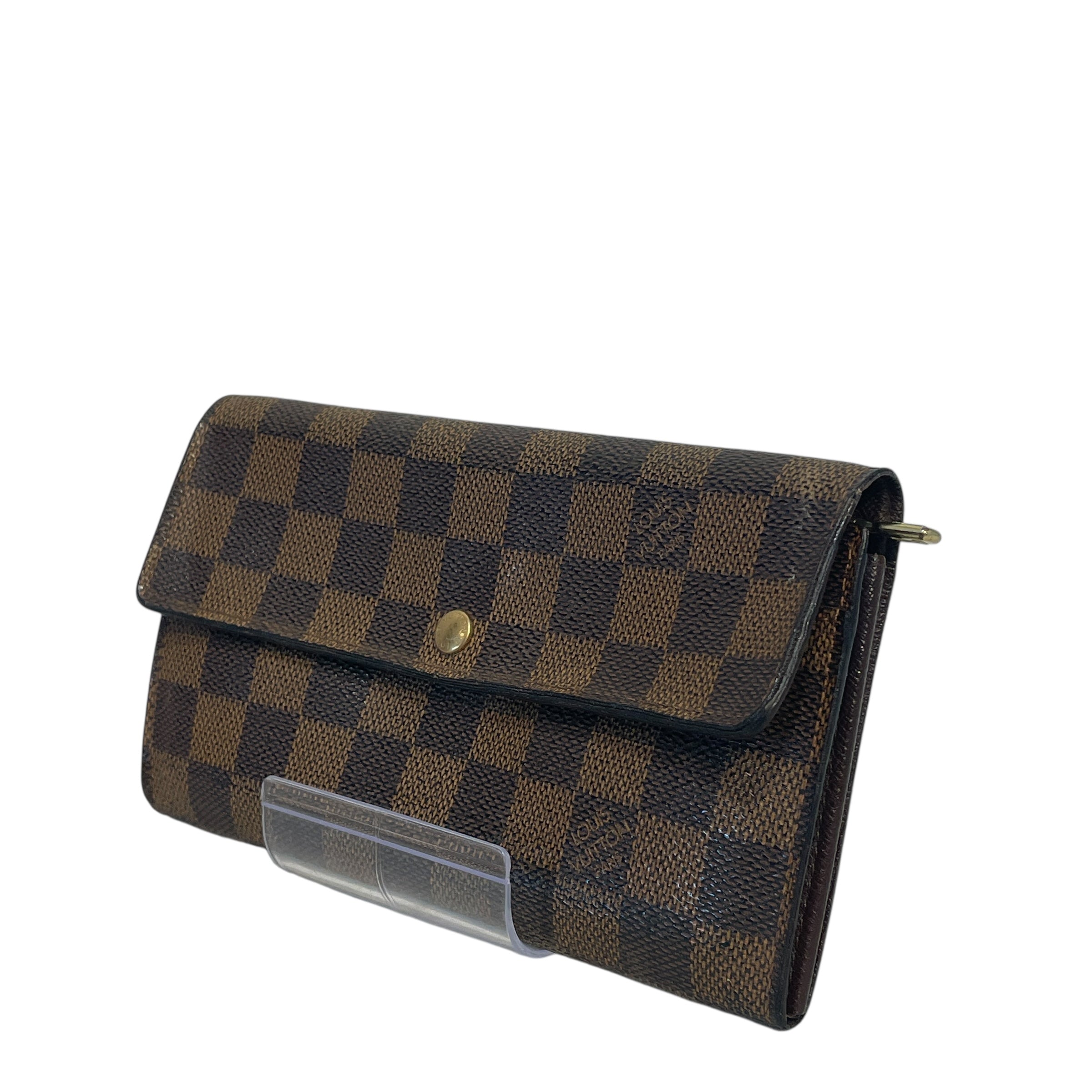 LOUIS VUITTON/Long Wallet/Monogram/Leather/BRW/Damier Alexandra Wallet