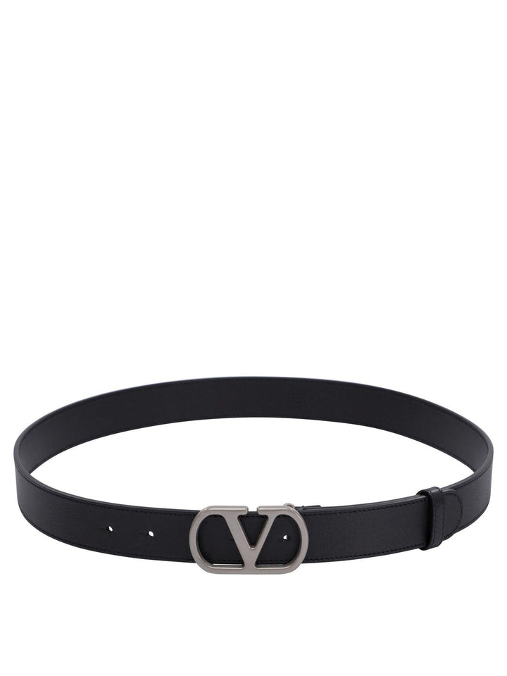 VALENTINO GARAVANI Premium 100% Leather Men's Belt