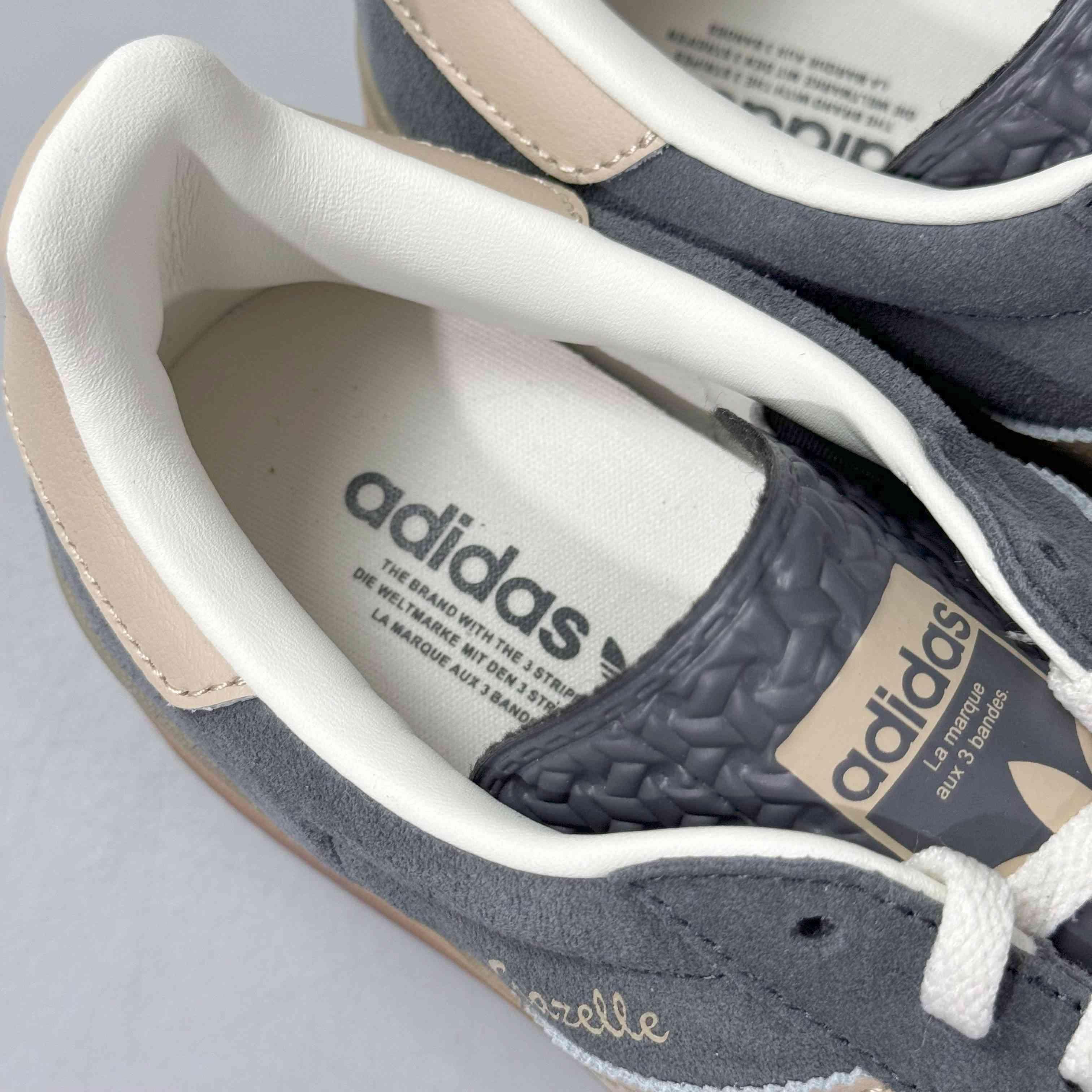 Adidas Originals Gazelle Bold 'Grey Magic Beige Gum'