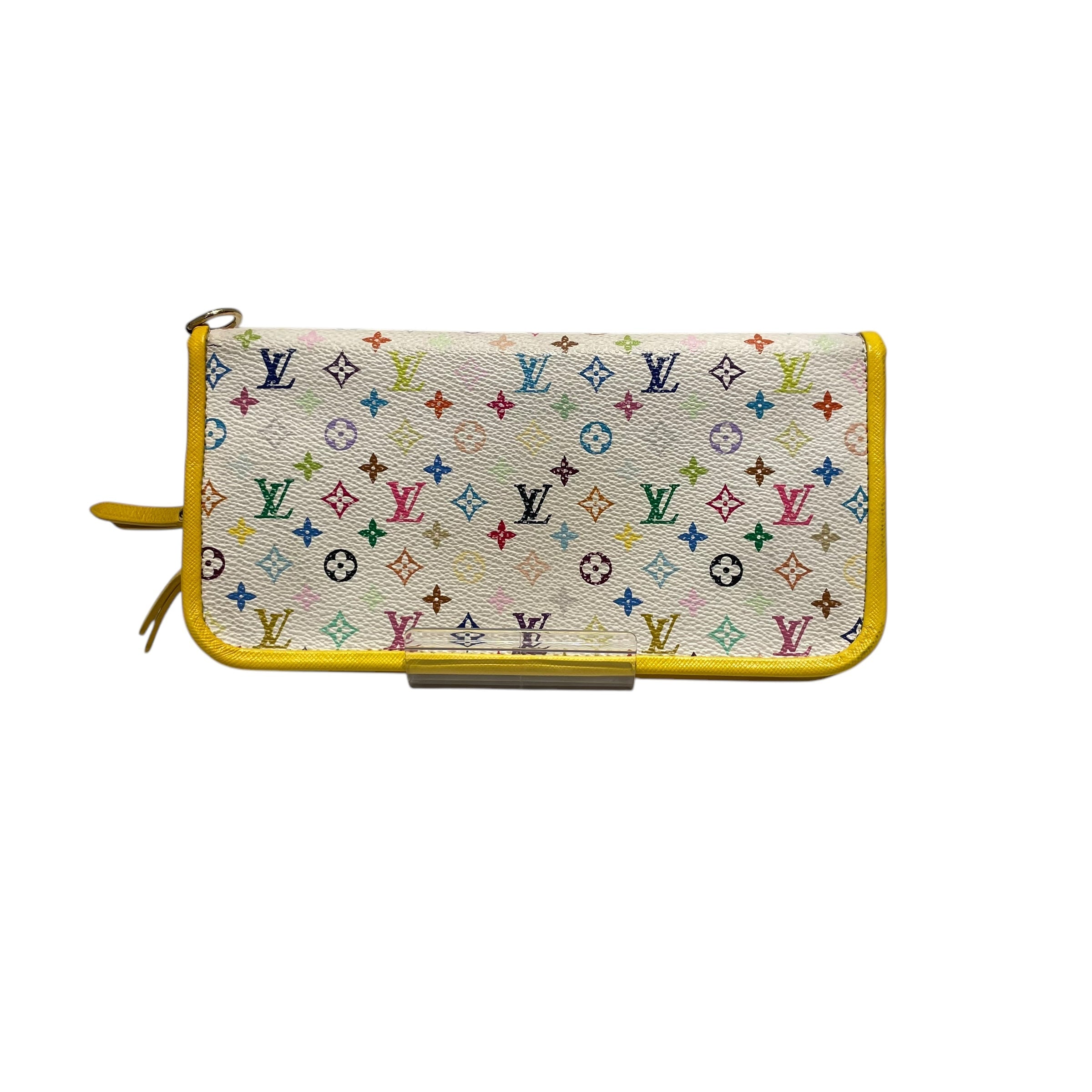 LOUIS VUITTON/Long Wallet/Leather/MLT/ca01210