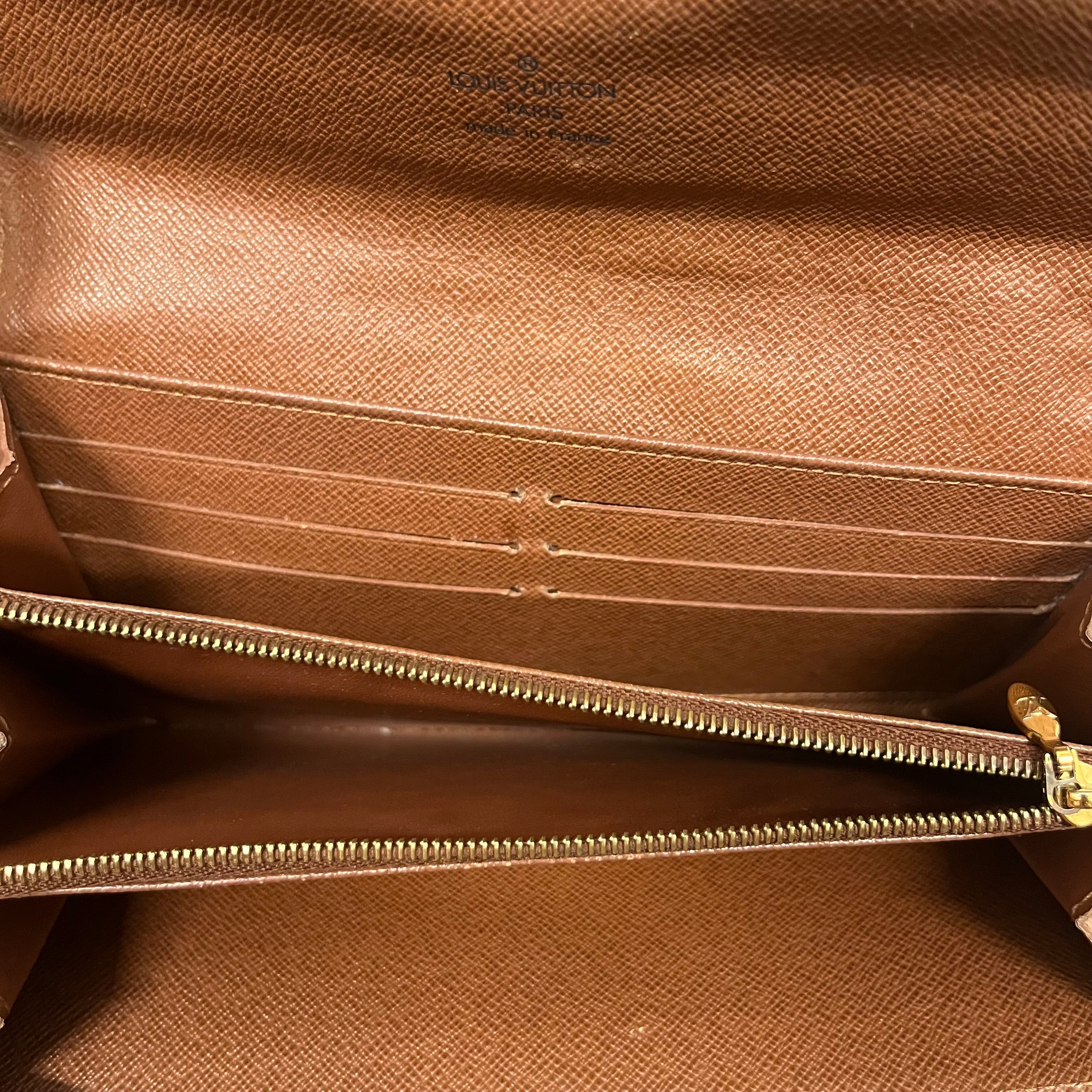 LOUIS VUITTON/Long Wallet/Monogram/Leather/BRW/Monogram Etoile Portefeuille