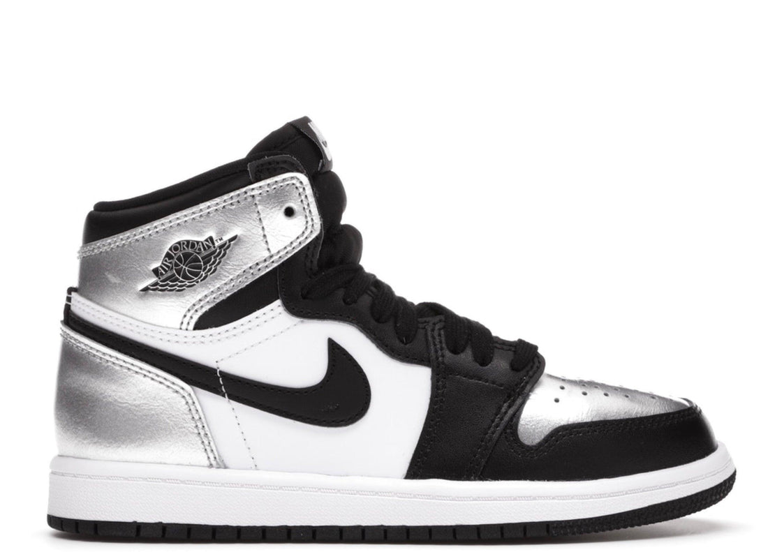 Air Jordan 1 Retro High OG TD 'Silver Toe'