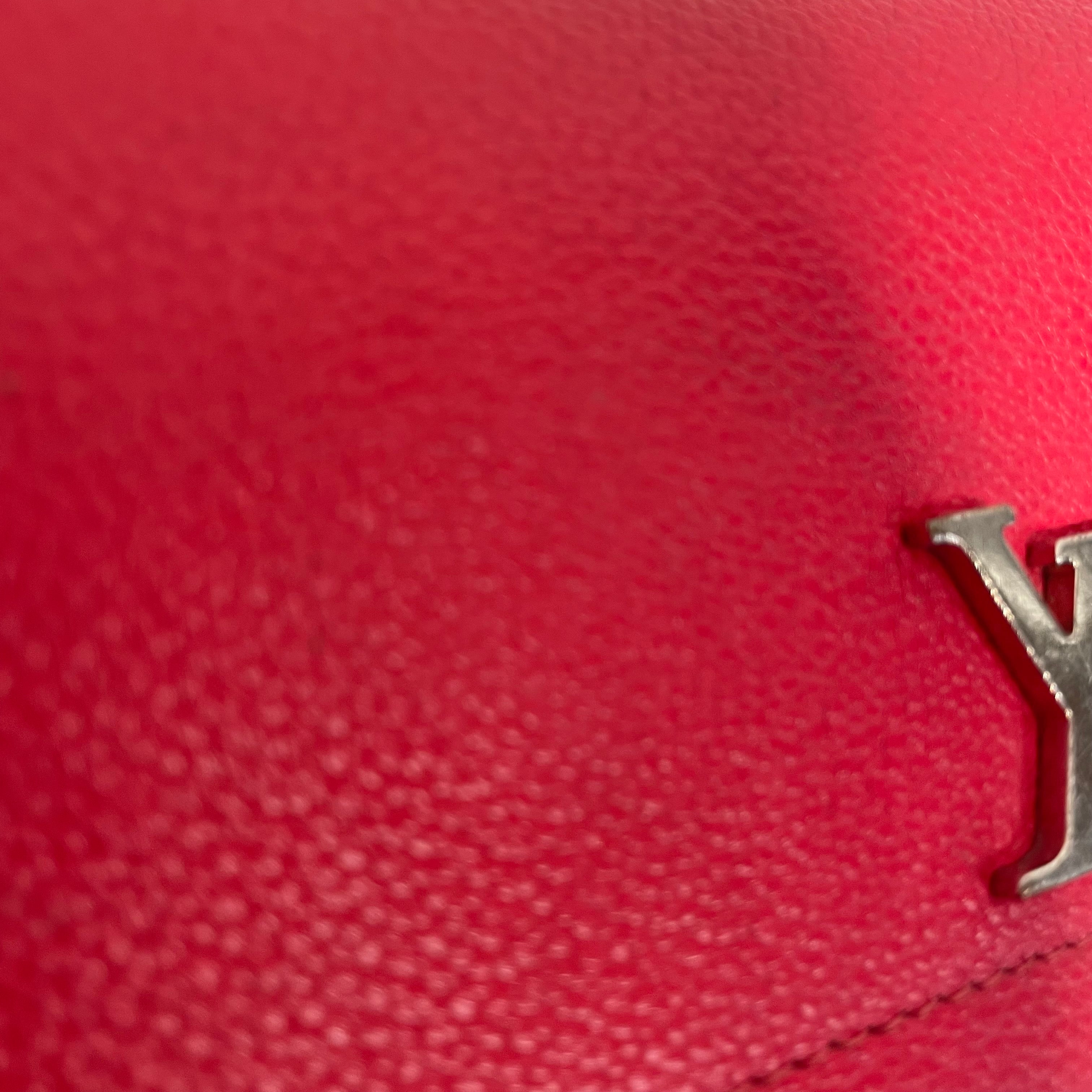 LOUIS VUITTON/Long Wallet/Leather/RED/CA0196