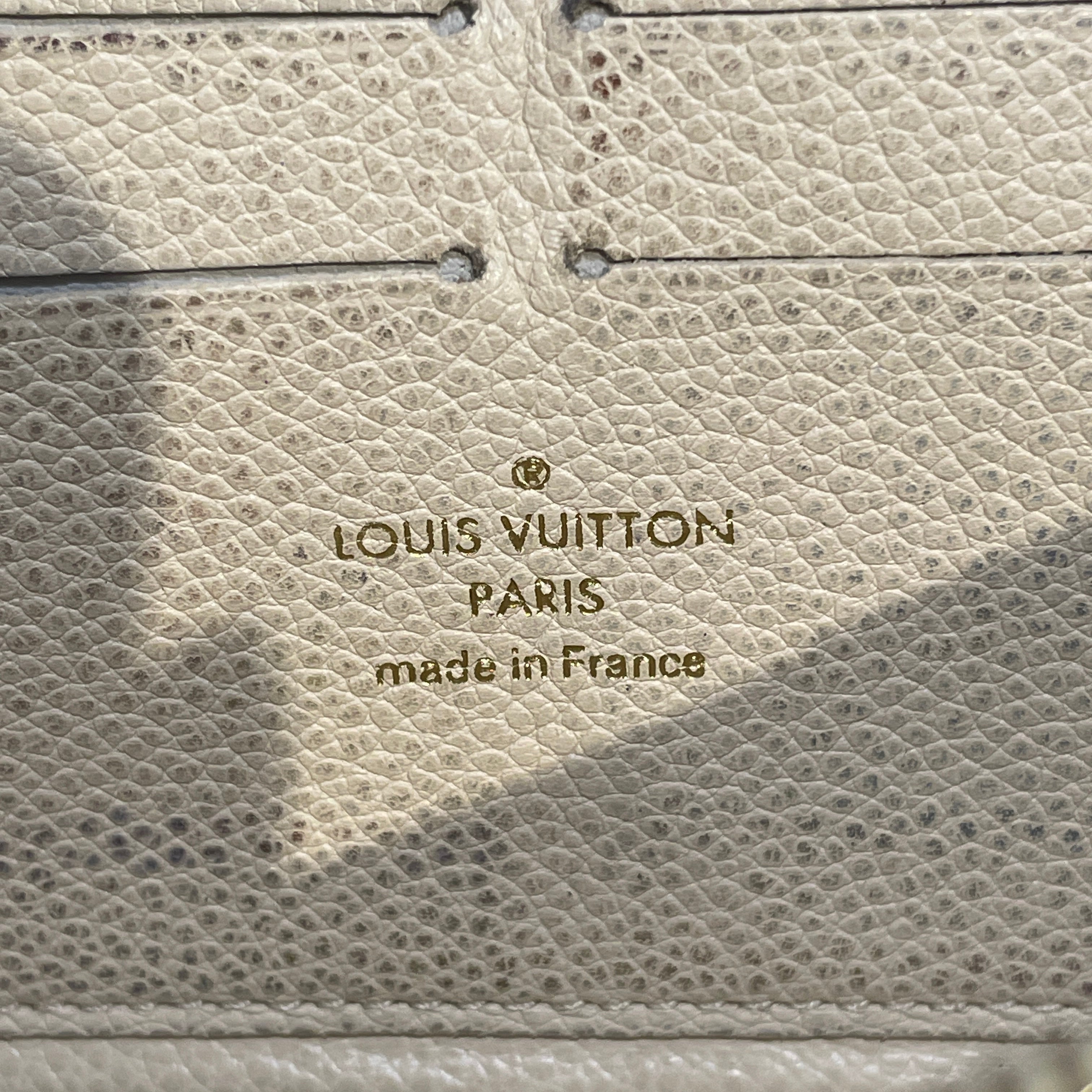 LOUIS VUITTON/Long Wallet/Monogram/Leather/BLK/Monogram Empriente Zippy Long