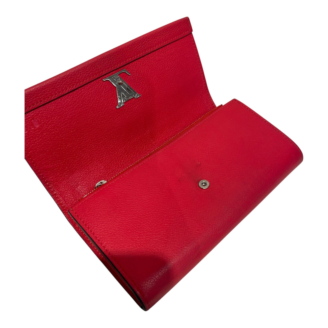 LOUIS VUITTON/Long Wallet/Leather/RED/CA0196