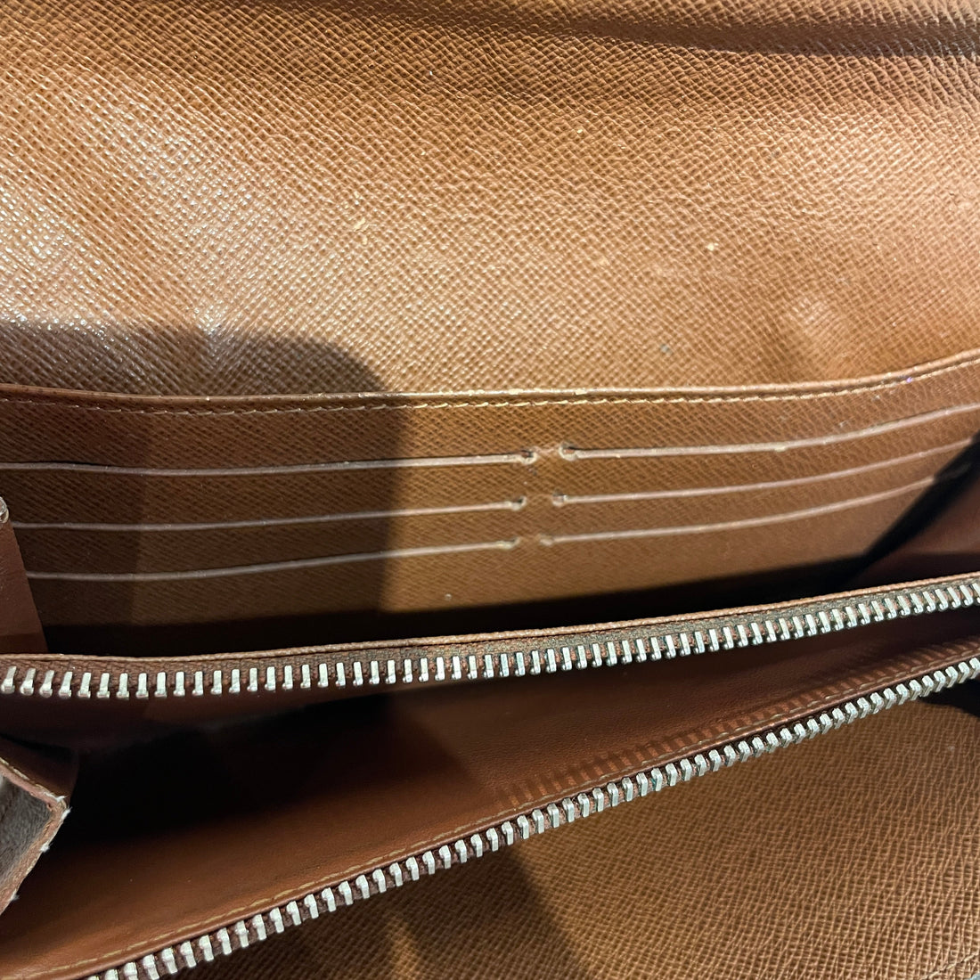 LOUIS VUITTON/Long Wallet/Monogram/Leather/BRW/MONOGRAM SARAH WALLET