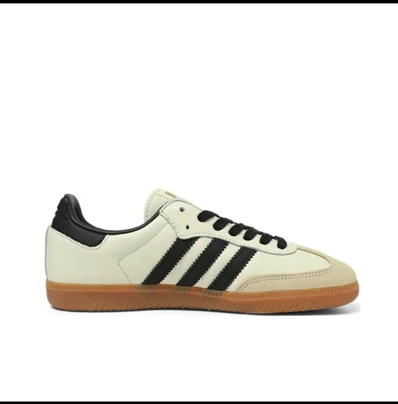 adidas Samba OG 'Cream White Sand Strata' Women's - Perfect for Casual Footwear Walking Shoes Trainer Leather Girl Sneaker Runner Training Athletic Running