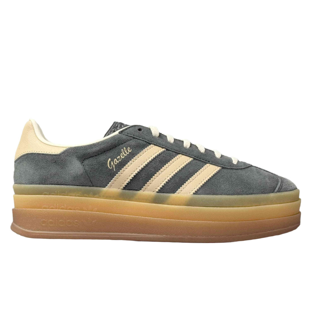 Adidas Originals Gazelle Bold 'Grey Magic Beige Gum'
