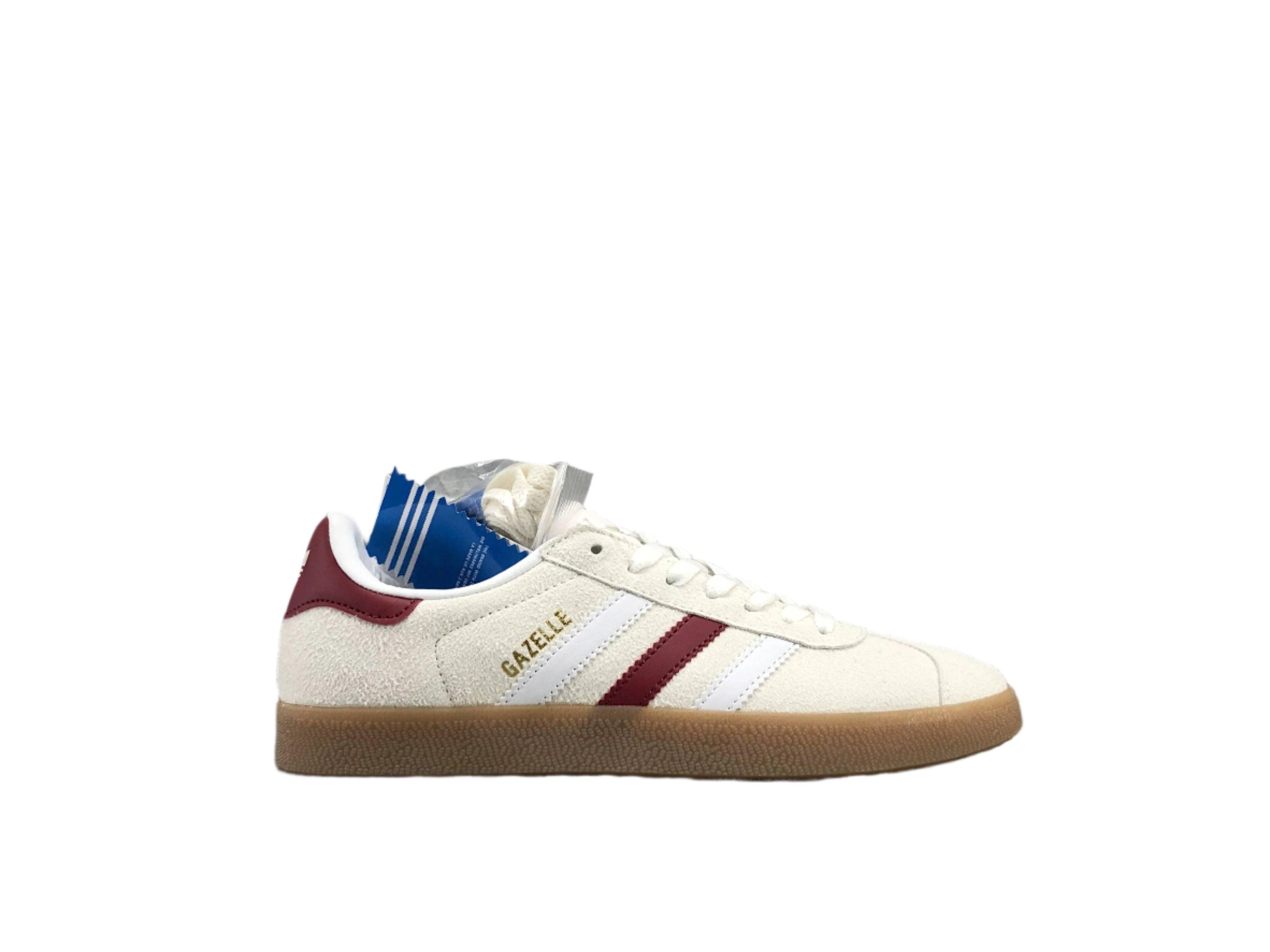 Adidas Originals Gazelle Indoor 'Aluminum Collegiate Burgundy'
