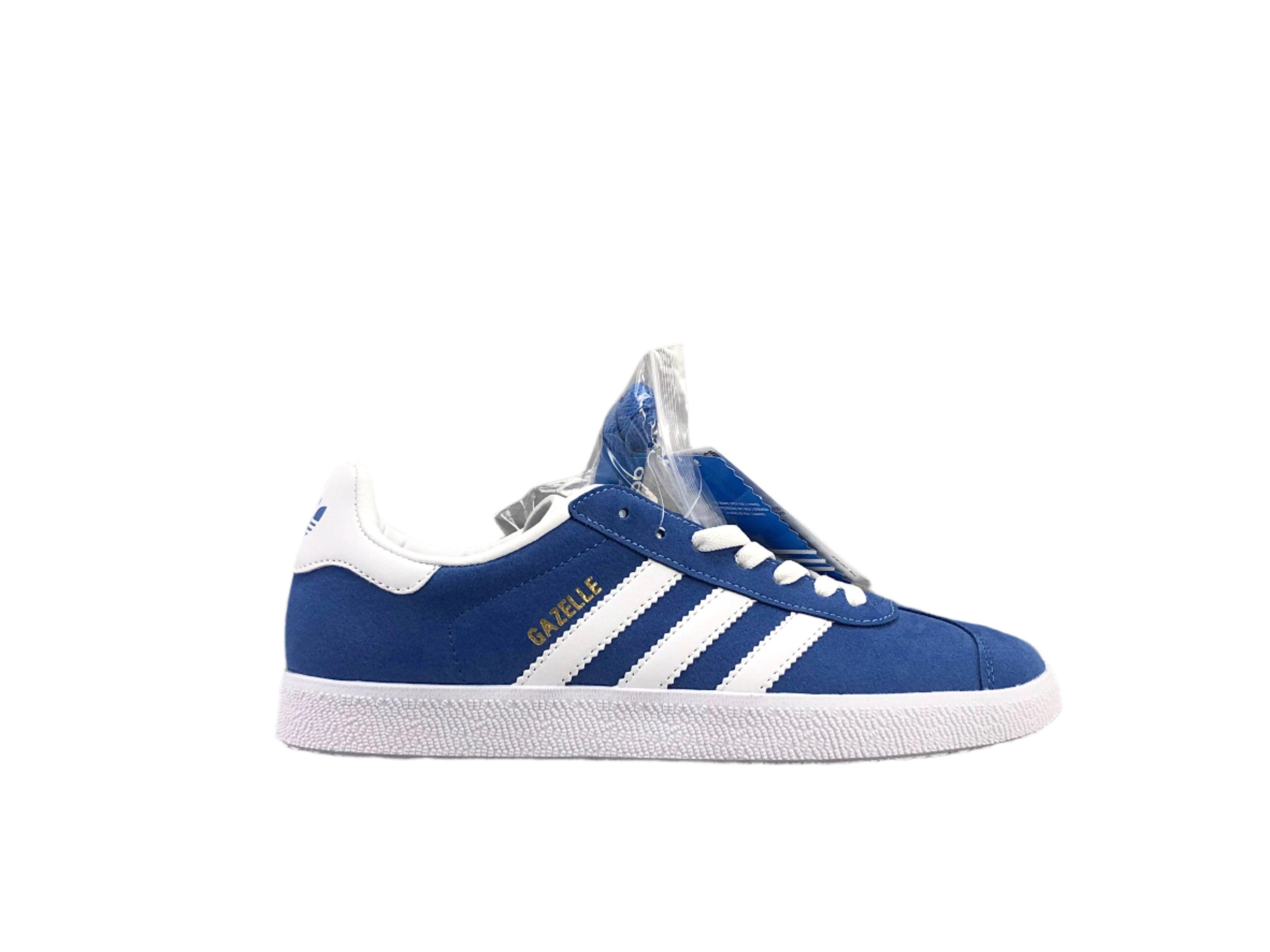 Adidas Originals Gazelle Indoor 'Blue Cloud White Gold Metallic'