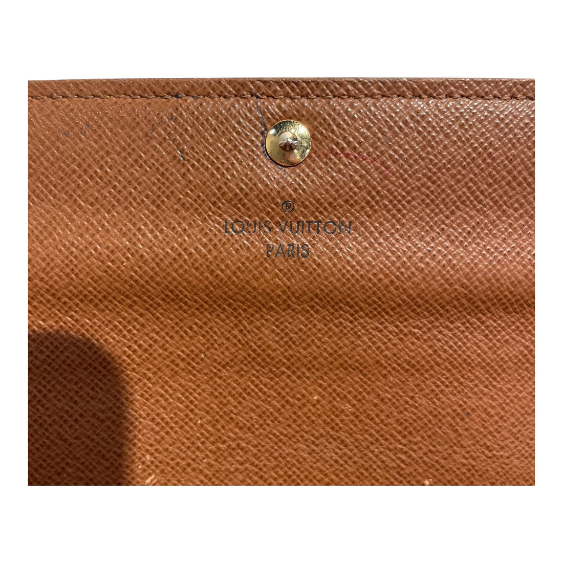 LOUIS VUITTON/Long Wallet/Monogram/Leather/BRW/MONOGRAM SARAH WALLET