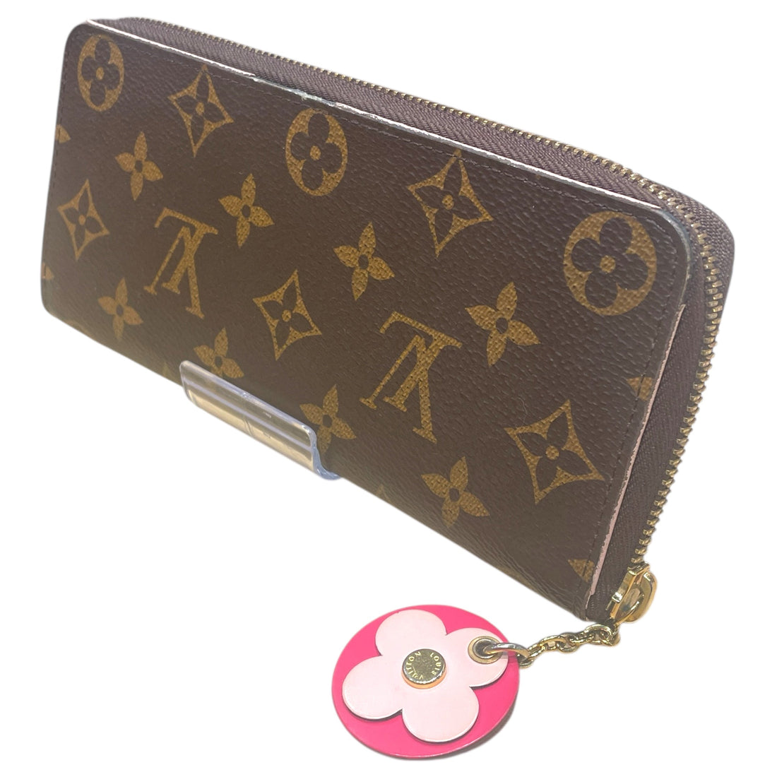 LOUIS VUITTON/Long Wallet/Leather/BRW/