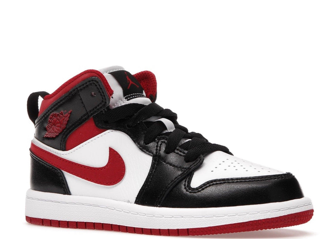 Air Jordan 1 Mid TD 'Black Gym Red'