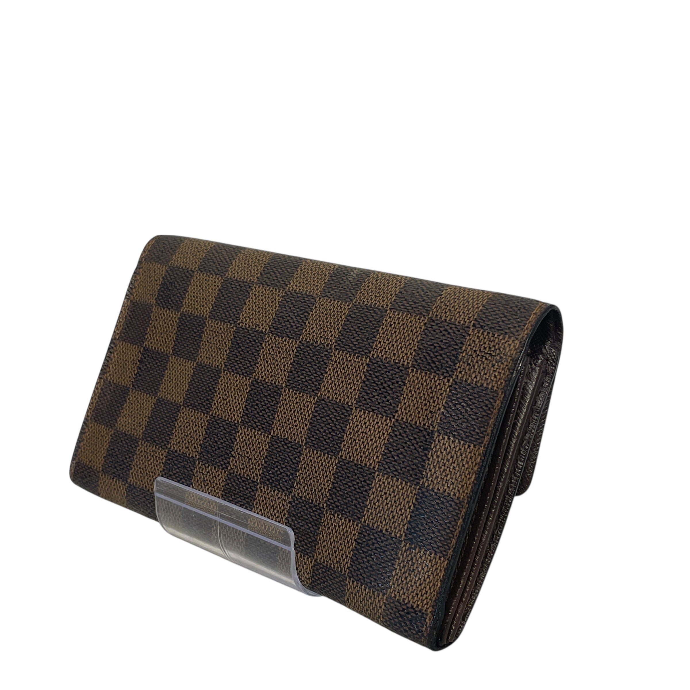 LOUIS VUITTON/Long Wallet/Monogram/Leather/BRW/Damier Alexandra Wallet