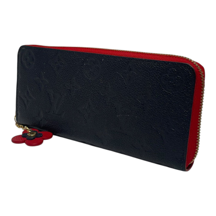 LOUIS VUITTON/Long Wallet/Monogram/Leather/NVY/SP5118