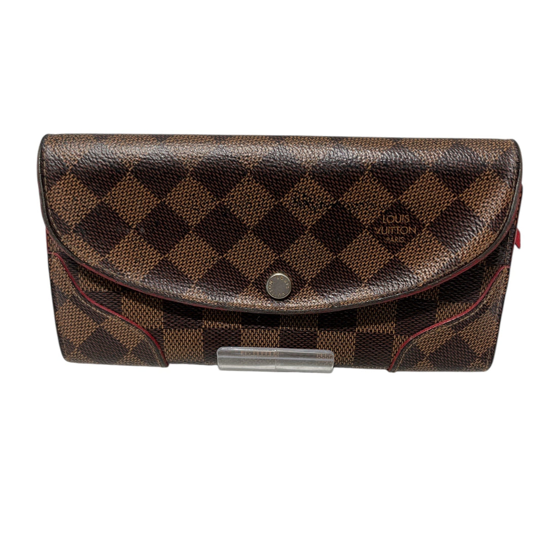 LOUIS VUITTON/Long Wallet/Monogram/Cotton/BRW/DAMIER EBENE CANVAS