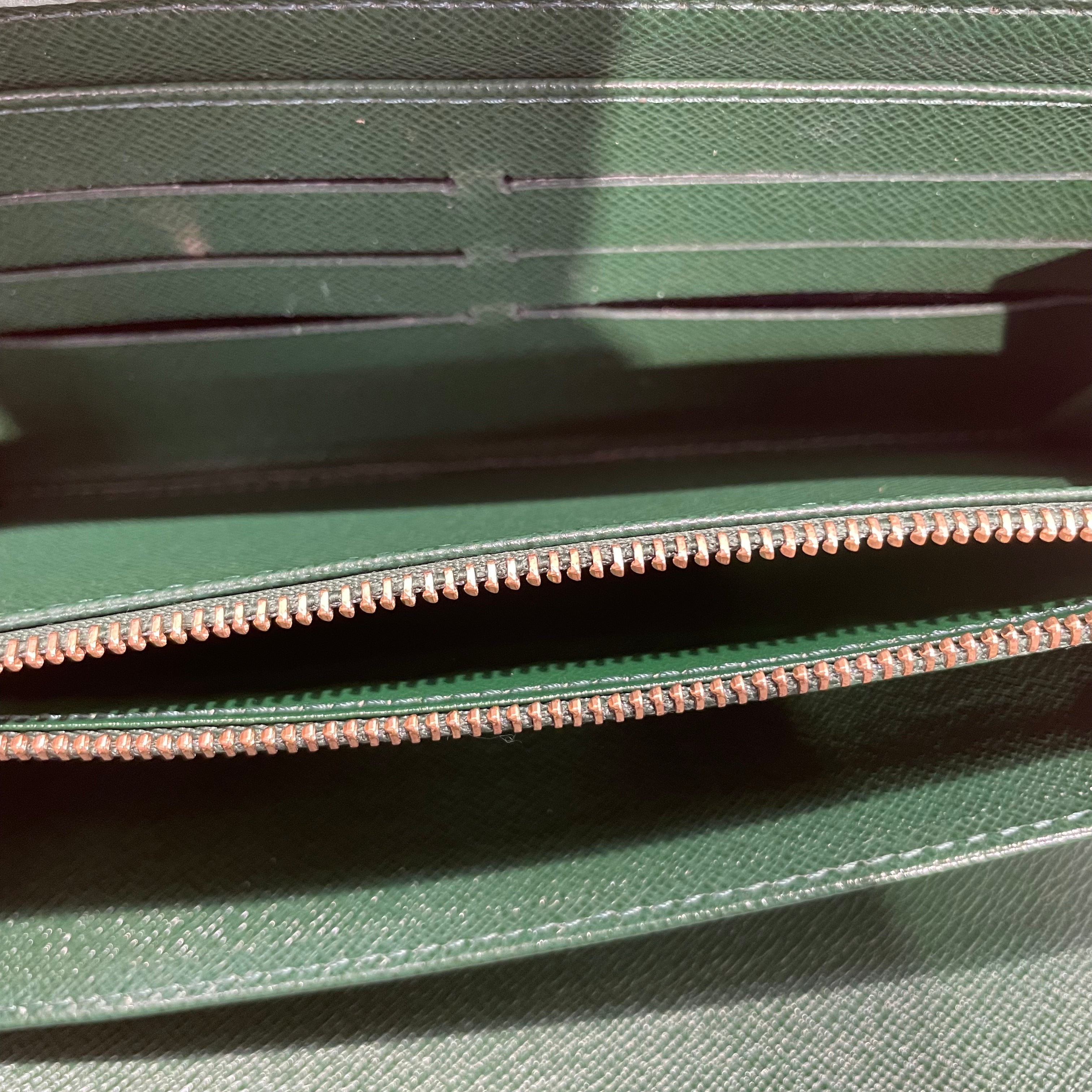 LOUIS VUITTON/Long Wallet/Monogram/Leather/BRW/groom zippy