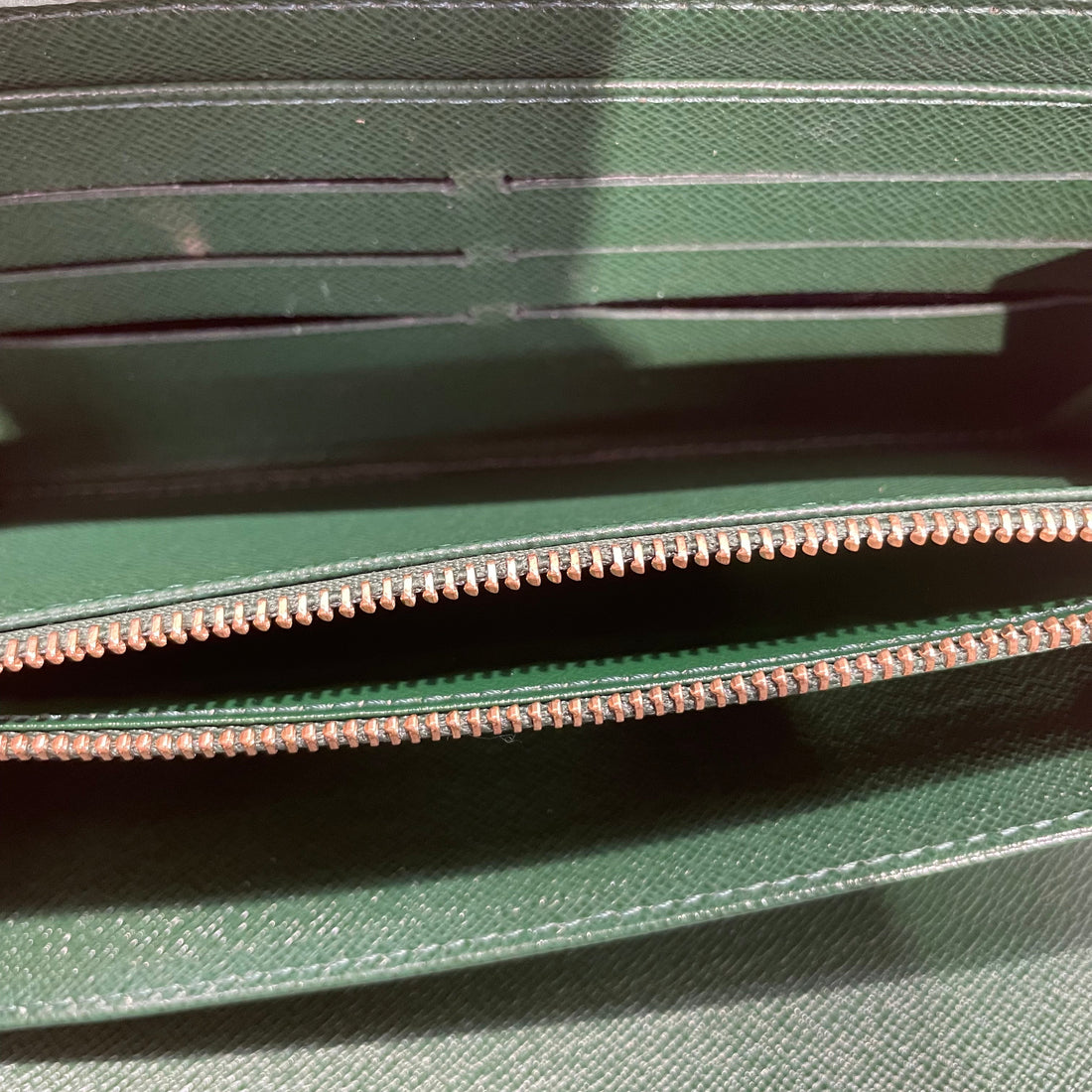 LOUIS VUITTON/Long Wallet/Monogram/Leather/BRW/groom zippy