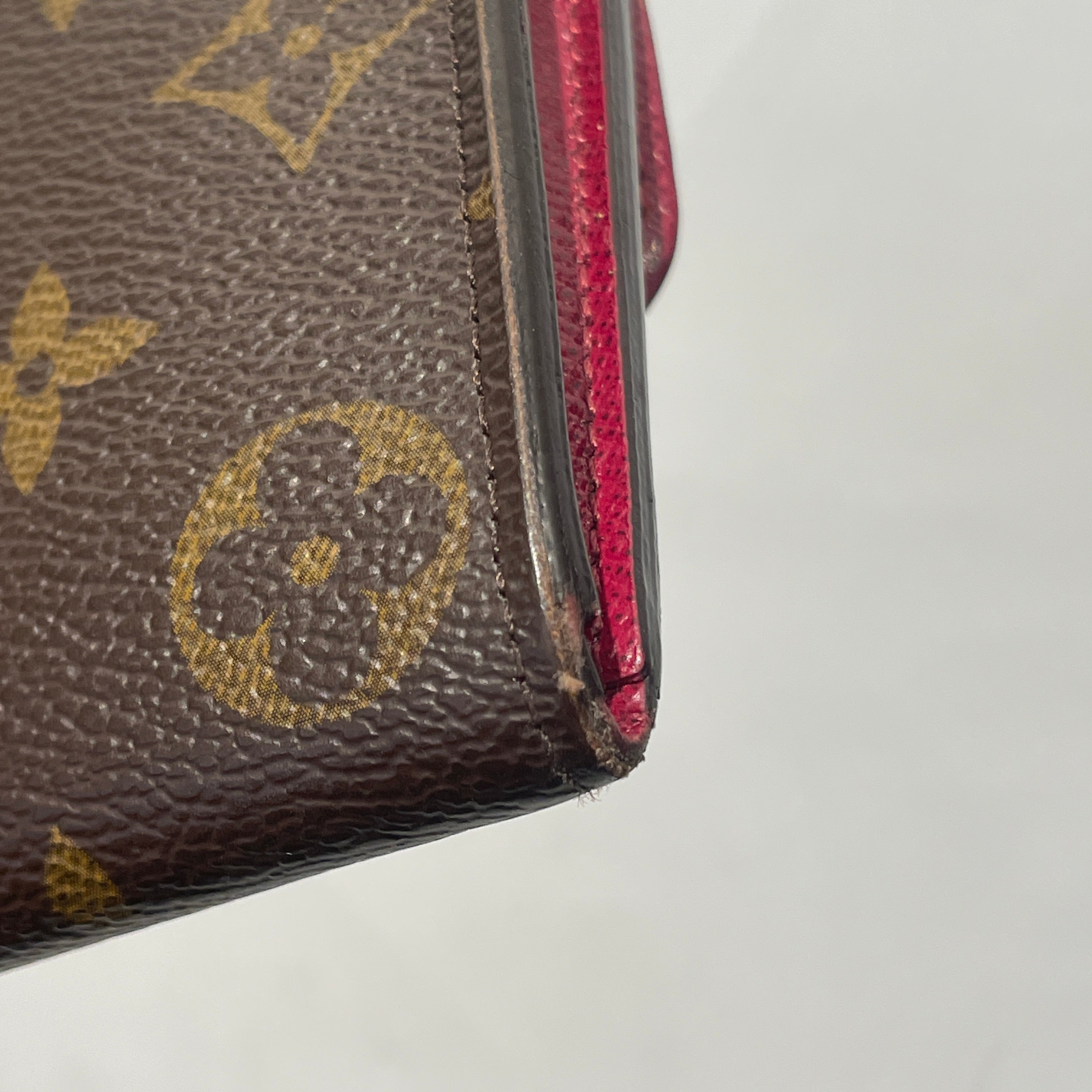 LOUIS VUITTON/Long Wallet/Monogram/Leather/BRW/EMILIE WALLET