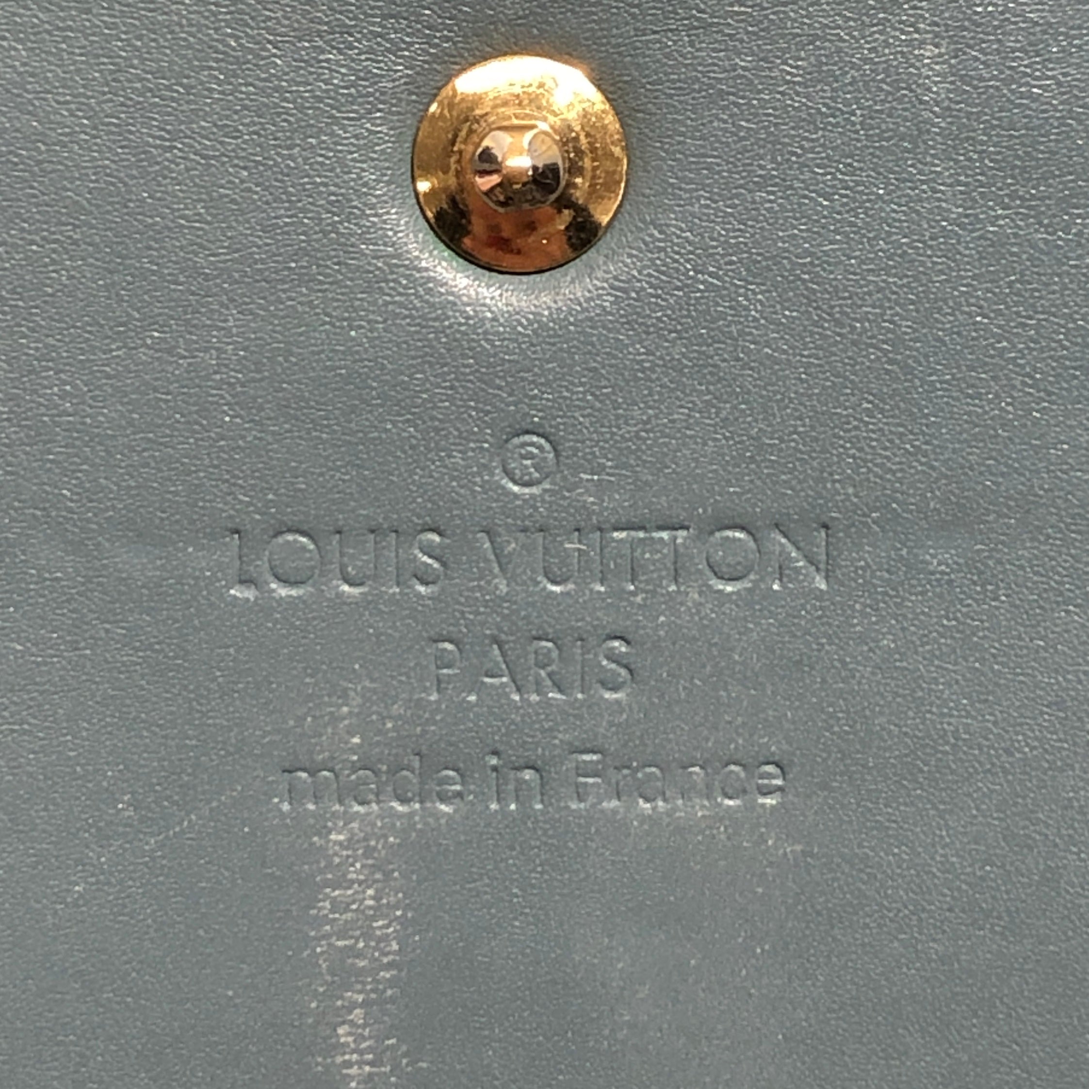 LOUIS VUITTON/Long Wallet/Monogram/Leather/GRN/