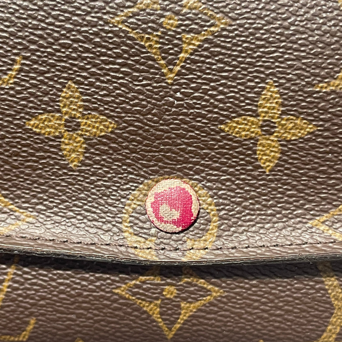 LOUIS VUITTON/Long Wallet/Monogram/Leather/BRW/EMILIE WALLET