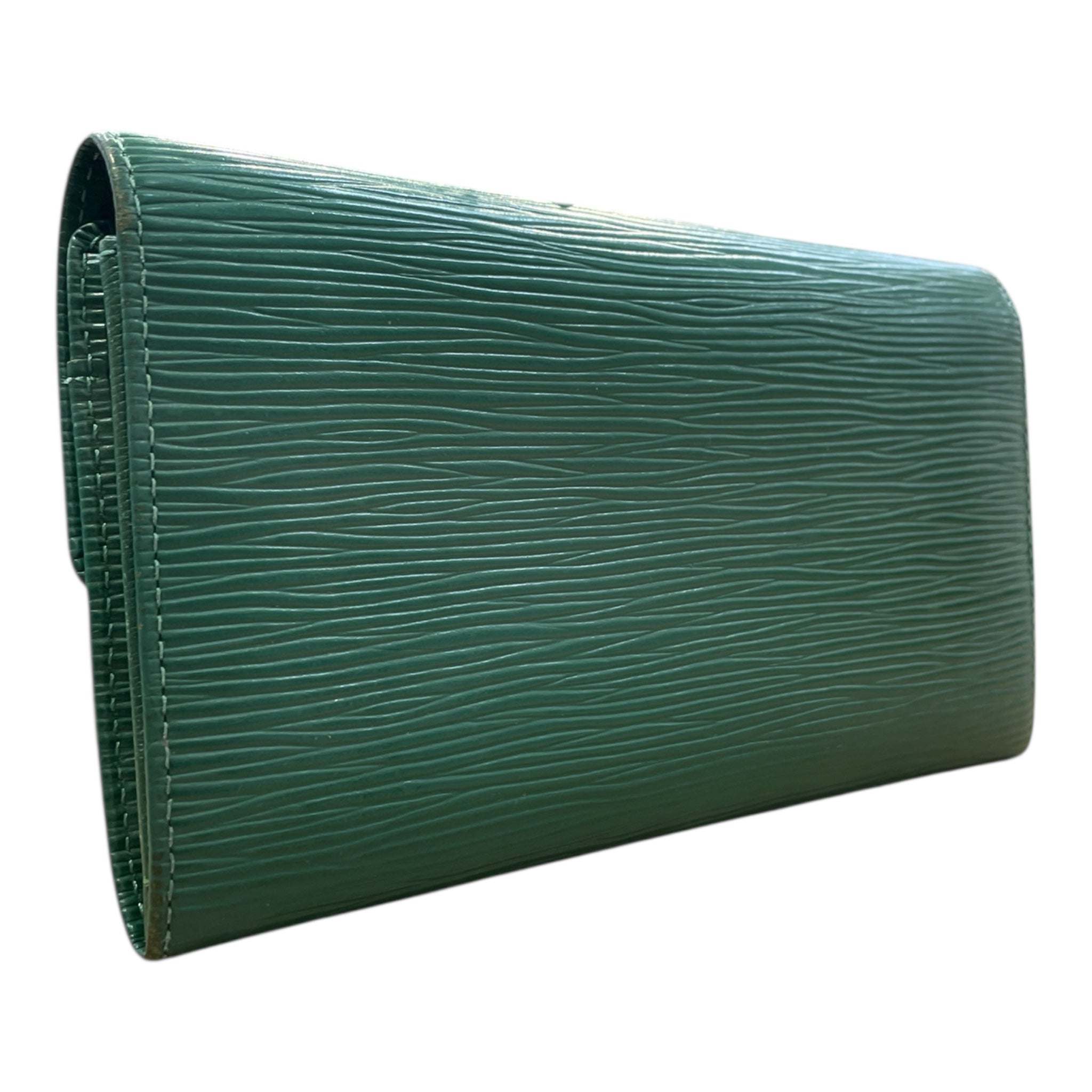 LOUIS VUITTON/Long Wallet/Leather/GRN/