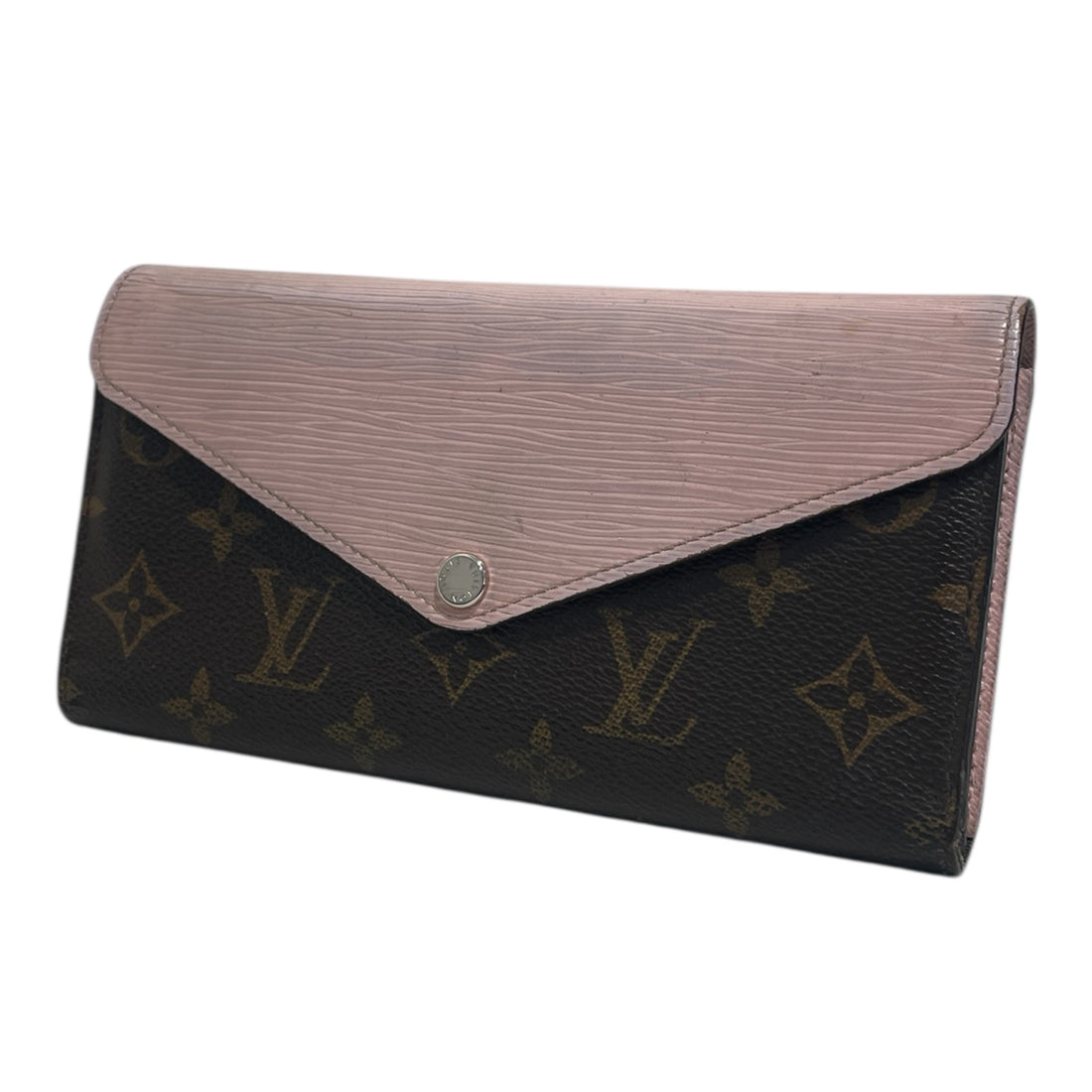 LOUIS VUITTON/Long Wallet/Monogram/Leather/BRW/Marie lou long wallet