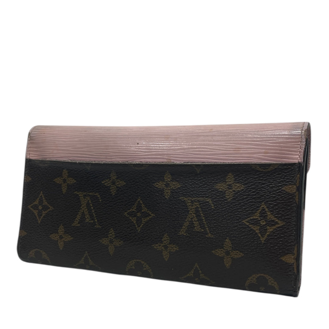 LOUIS VUITTON/Long Wallet/Monogram/Leather/BRW/Marie lou long wallet