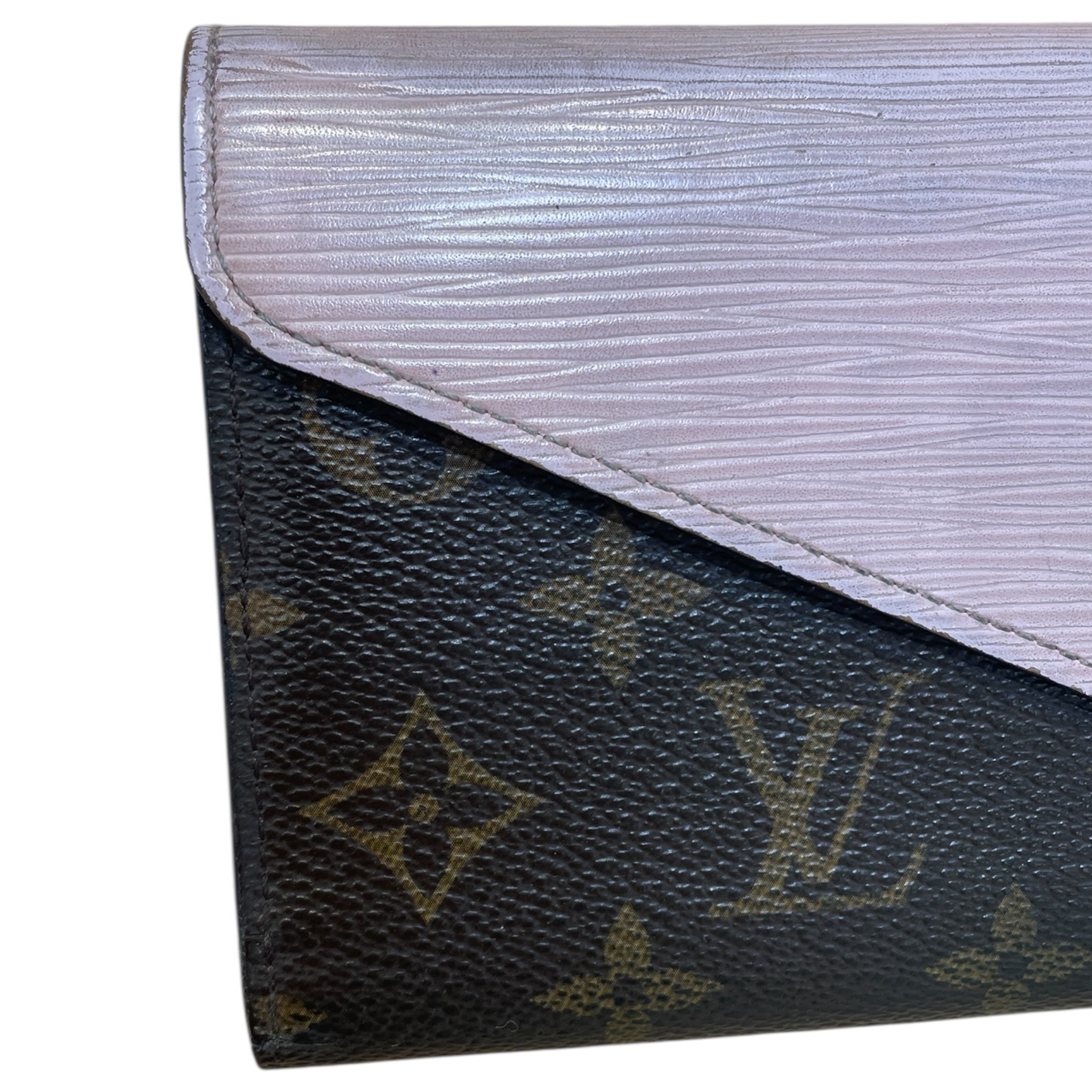 LOUIS VUITTON/Long Wallet/Monogram/Leather/BRW/Marie lou long wallet