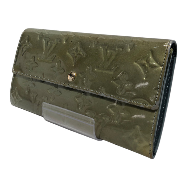 LOUIS VUITTON/Long Wallet/Monogram/Leather/GRN/