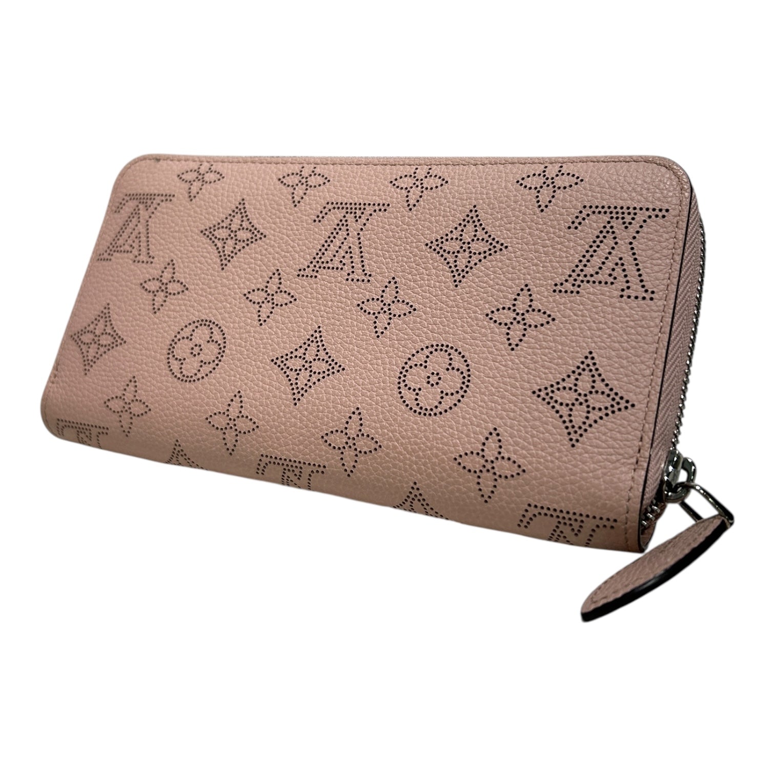LOUIS VUITTON/Long Wallet/Monogram/Leather/PNK/MAHINA MONOGRAM