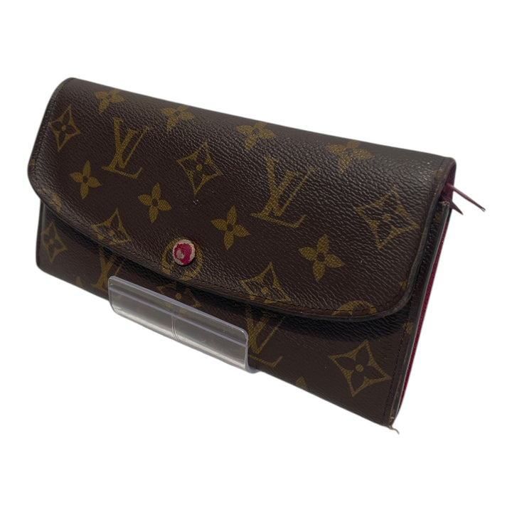 LOUIS VUITTON/Long Wallet/Monogram/Leather/BRW/EMILIE WALLET