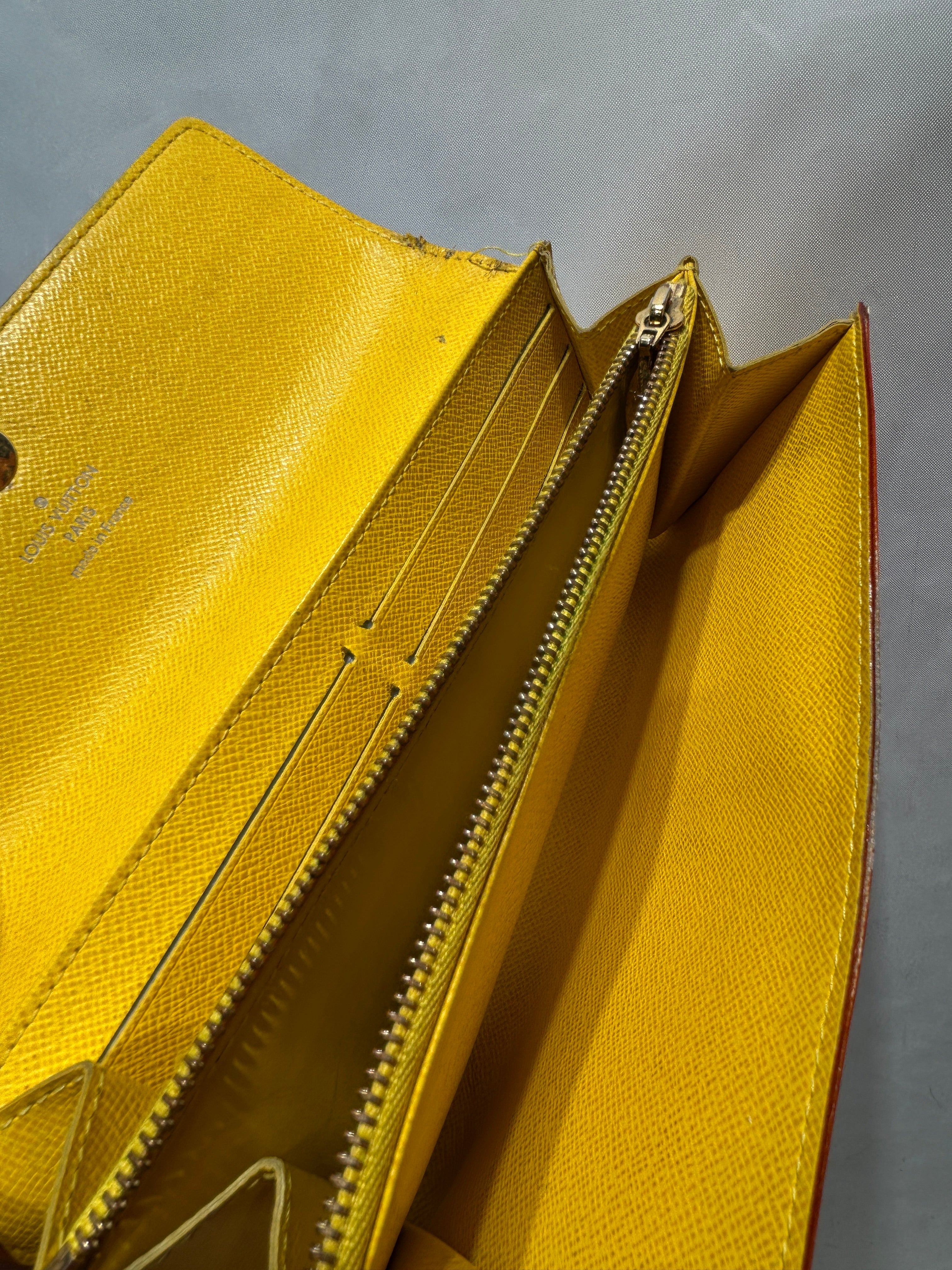 LOUIS VUITTON/Long Wallet/Monogram/Leather/MLT/VINTAGE TAKASHI MURAKAMI MULTI